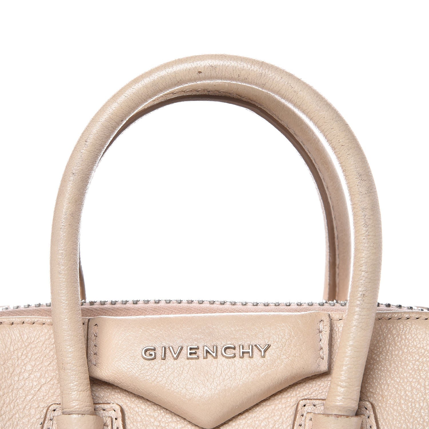 Givenchy Sugar Goatskin Mini Antigona Nude Pink 8 of 20