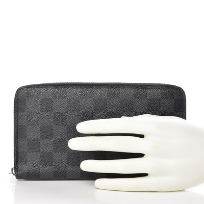 Louis Vuitton Damier Graphite Zippy Organizer Wallet 2 of 11