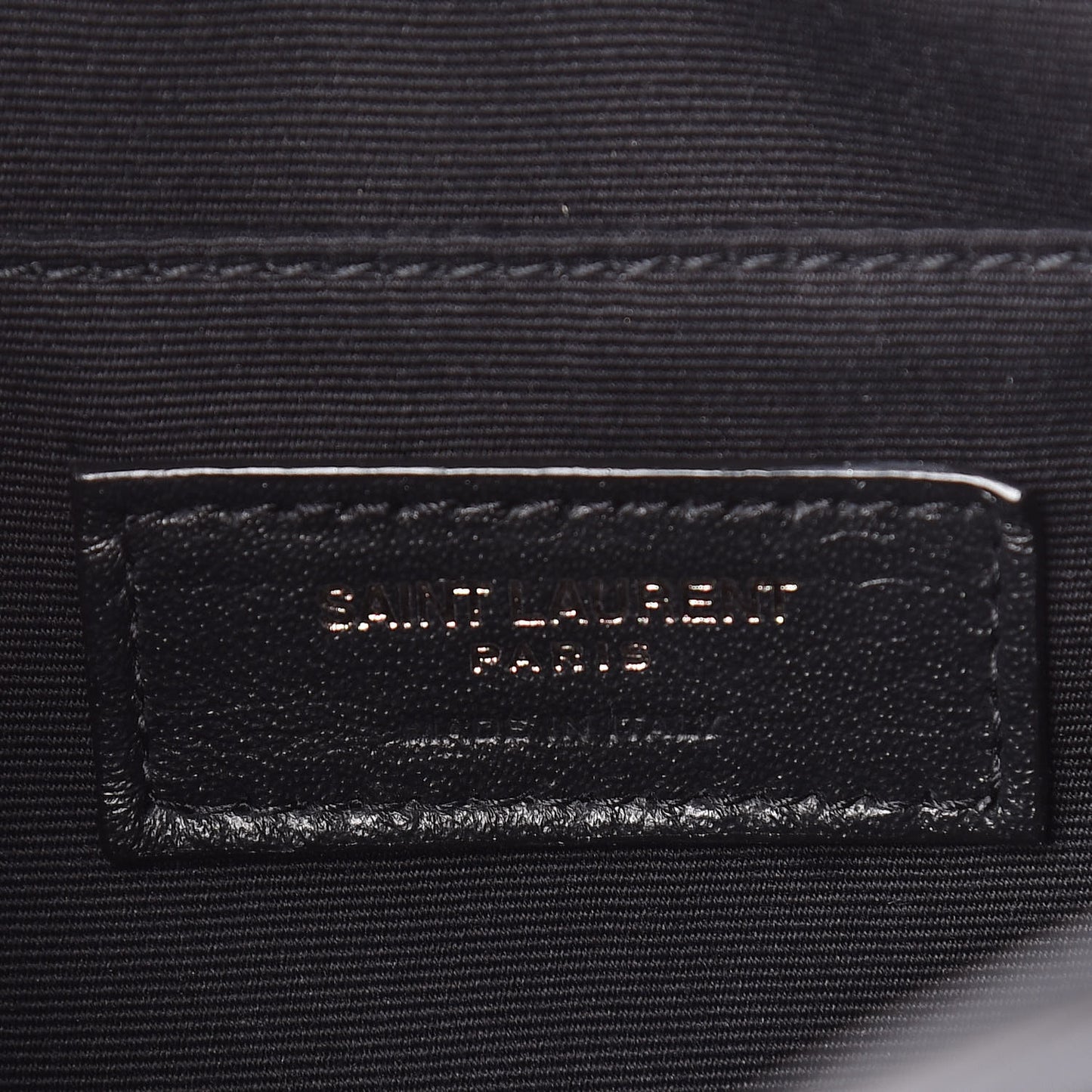 Calfskin Matelasse Monogram Lou Camera Bag Black