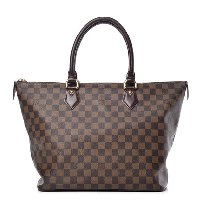 Louis Vuitton Damier Ebene Saleya MM 1 of 17