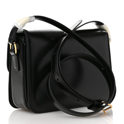 Celine Shiny Calfskin Teen Triomphe Black 3 of 10
