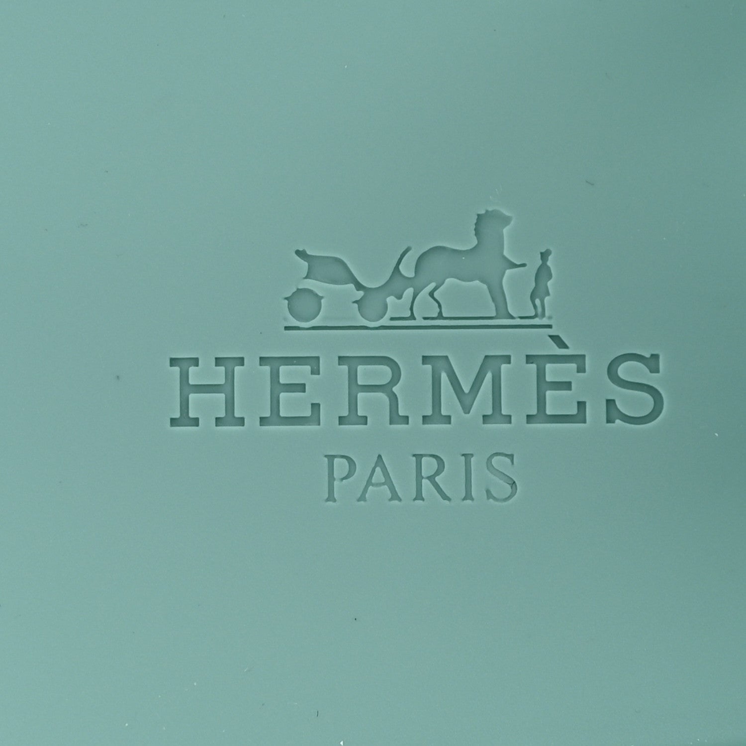 Hermes Rubber Womens Egerie Sandals 37 Vert Embrun 8 of 10