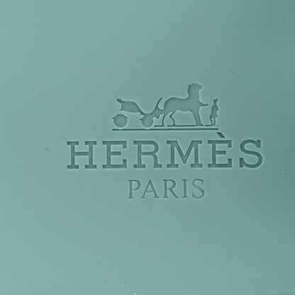Hermes Rubber Womens Egerie Sandals 37 Vert Embrun 8 of 10