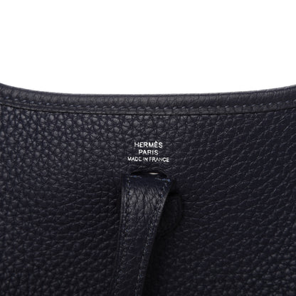 Hermes Taurillon Clemence Evelyne TPM Bleu Nuit 8 of 10