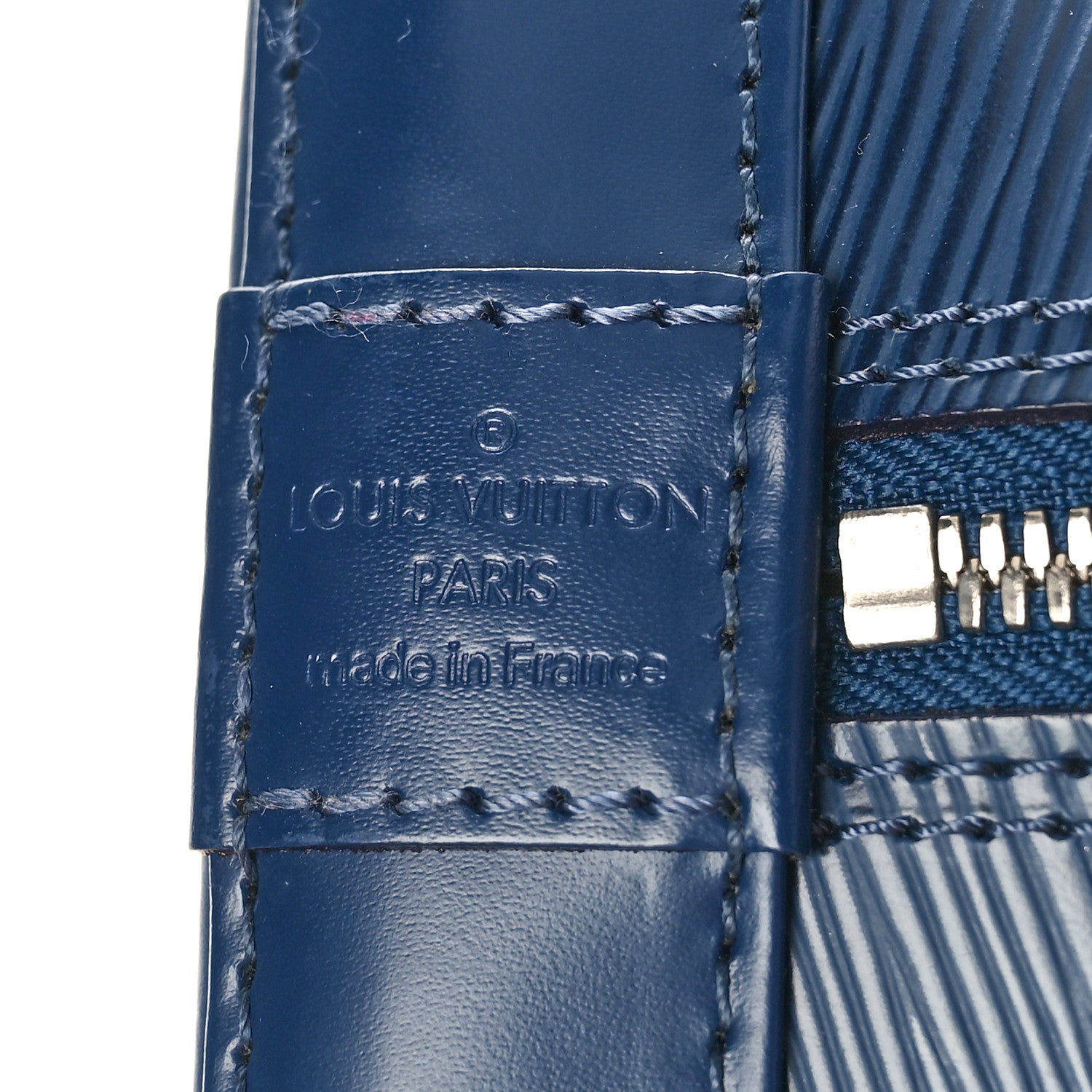 Louis Vuitton Epi Alma PM Indigo 6 of 10