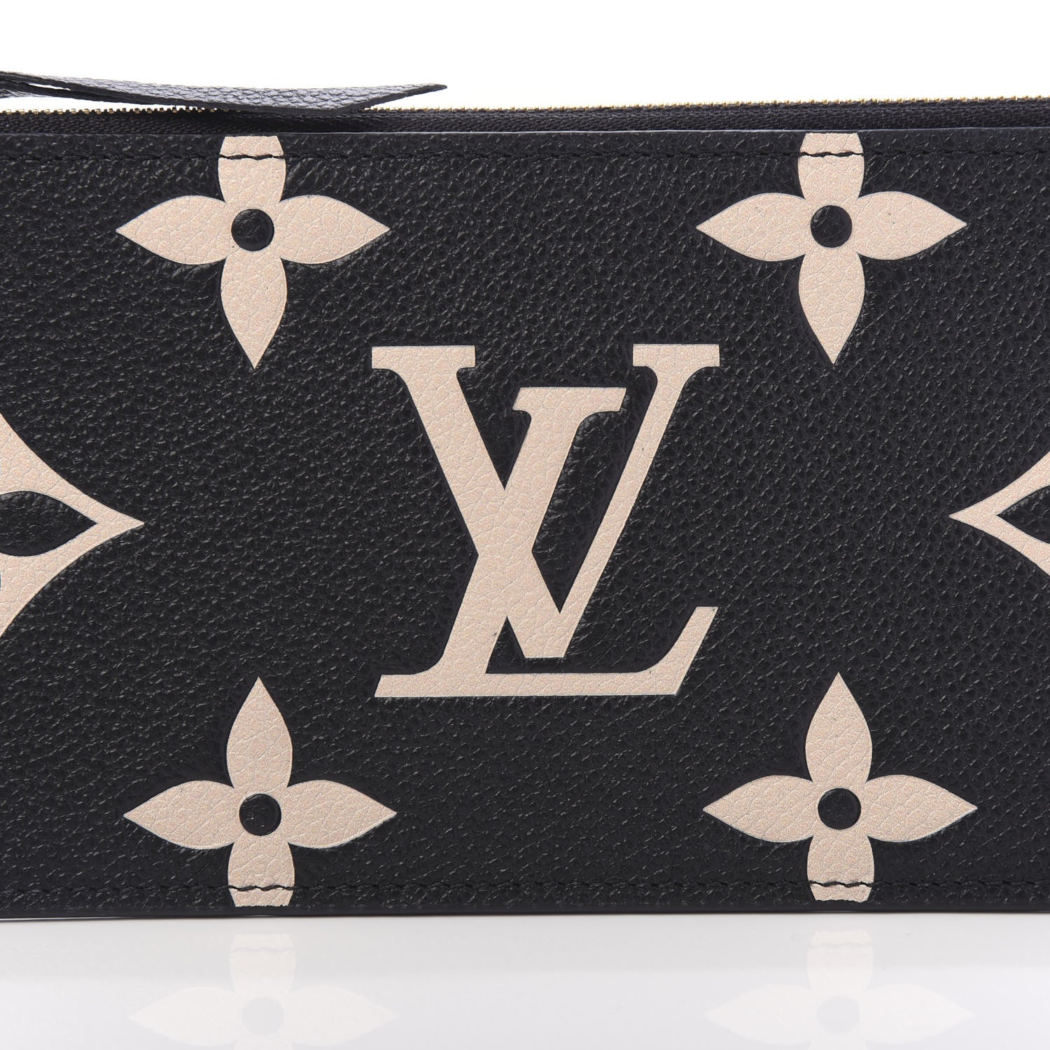 Louis Vuitton Empreinte Monogram Giant Crafty Pochette Felicie Zippered Insert Black 9 of 9