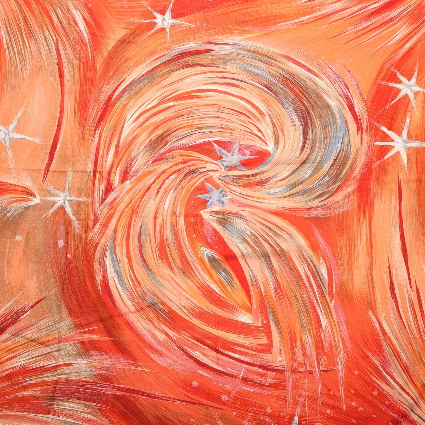 Cashmere Silk Feux Du Ciel Scarf 140