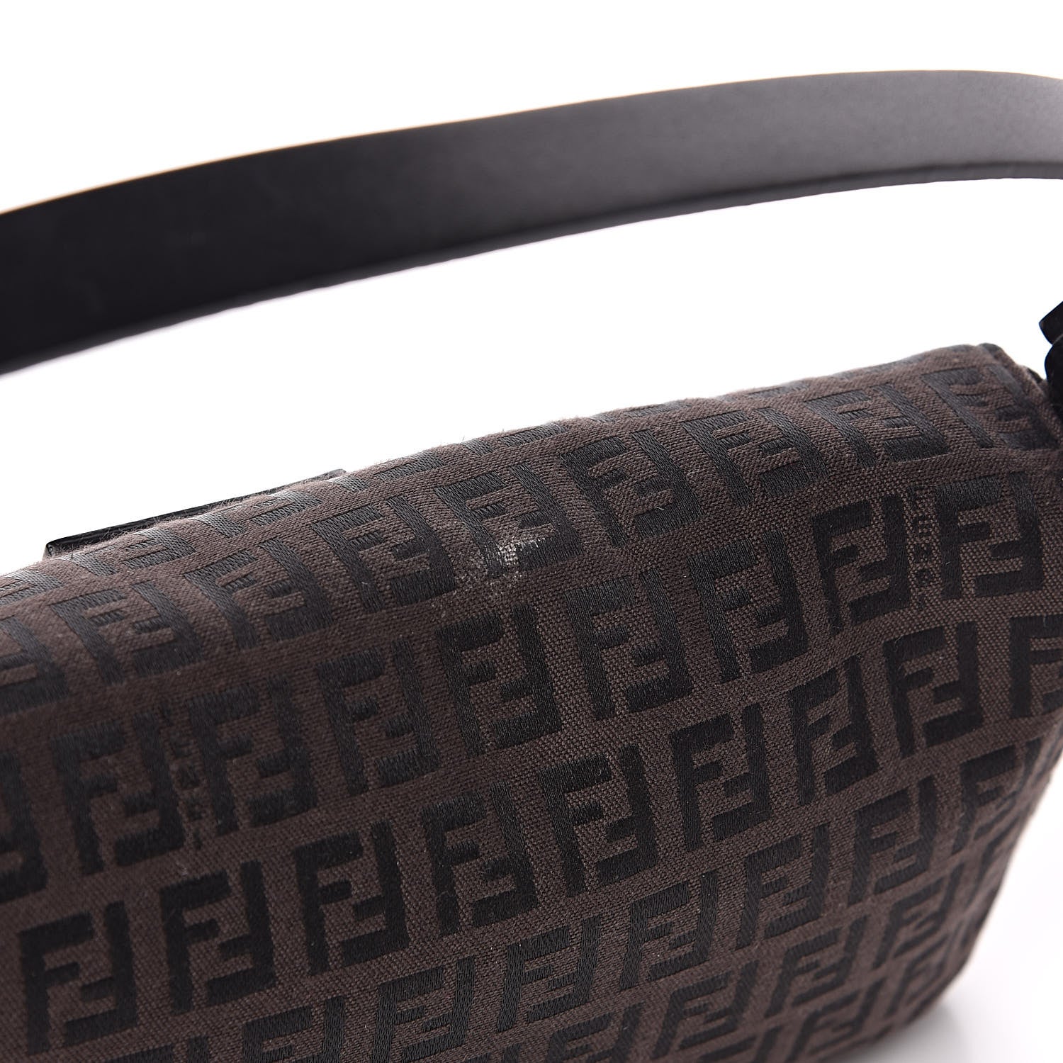 Fendi Zucchino Baguette Brown 10 of 11