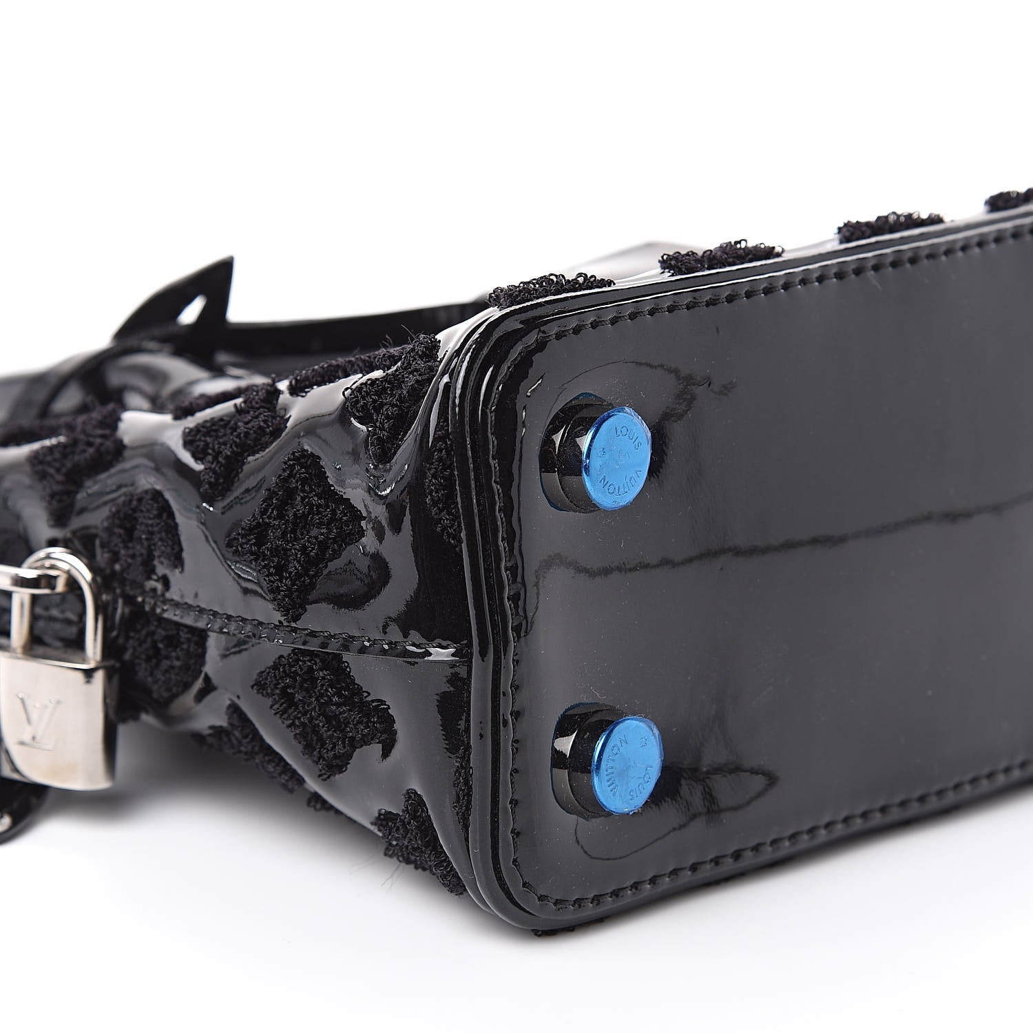 Louis Vuitton Patent Fascination Lockit BB Black 7 of 9