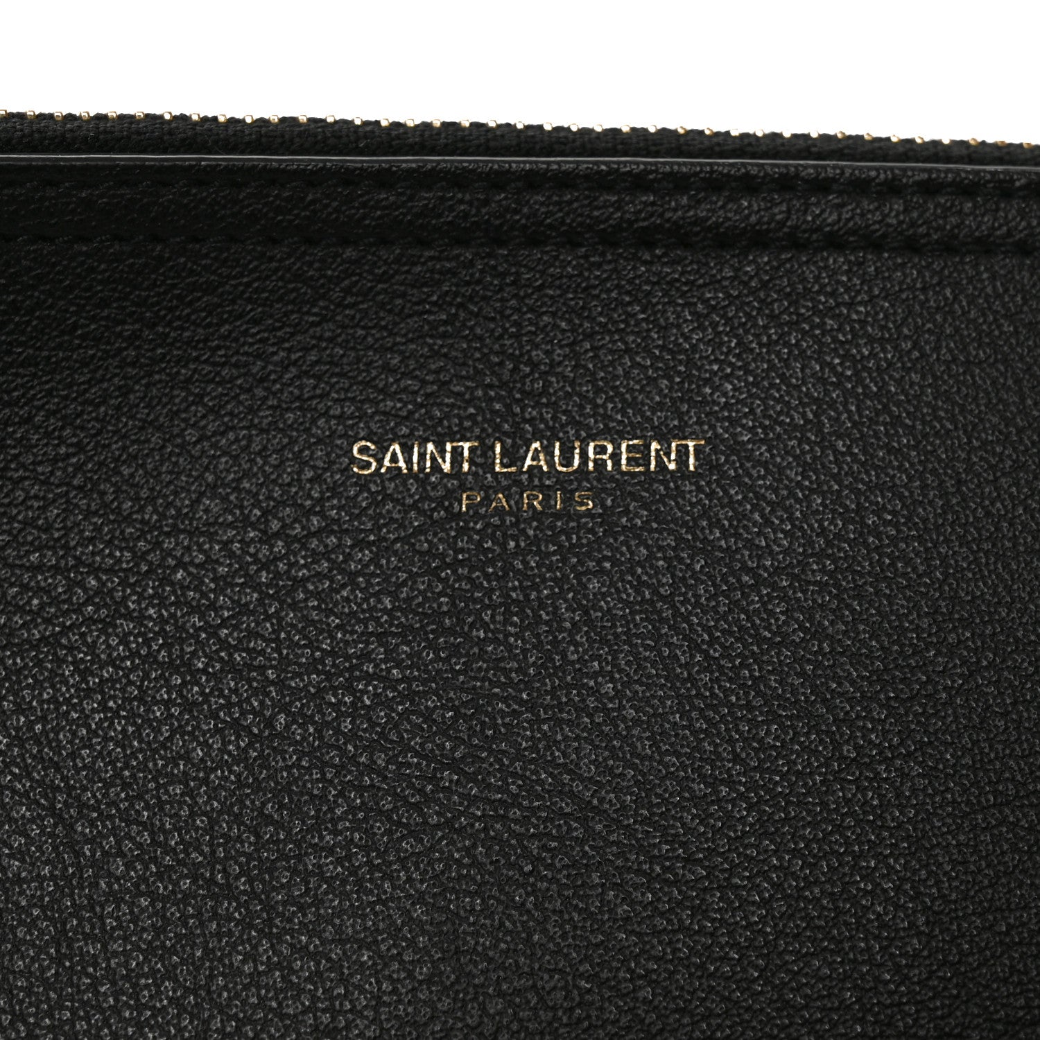 Saint Laurent Calfskin Large Shopping Tote Black 7 of 10