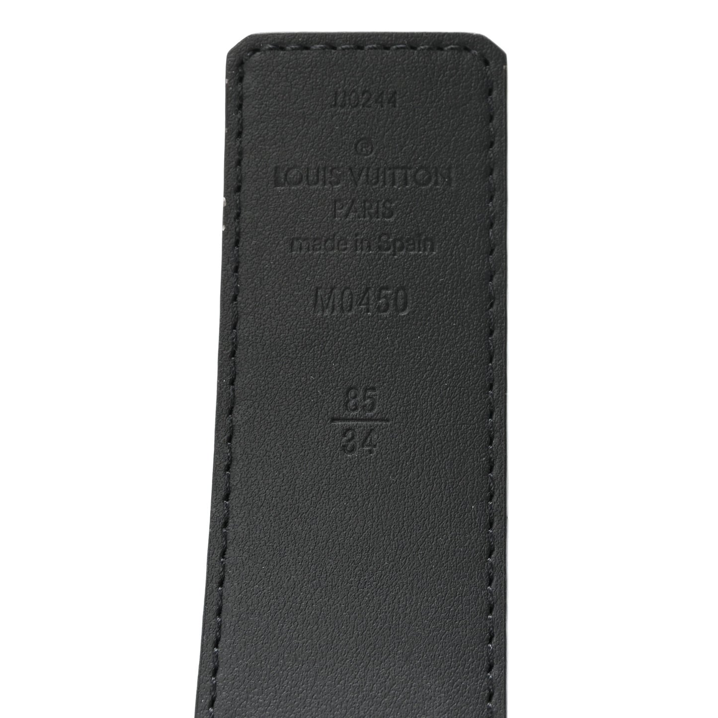 Calfskin Monogram Eclipse 40mm LV Initiales Reversible Belt 85 34
