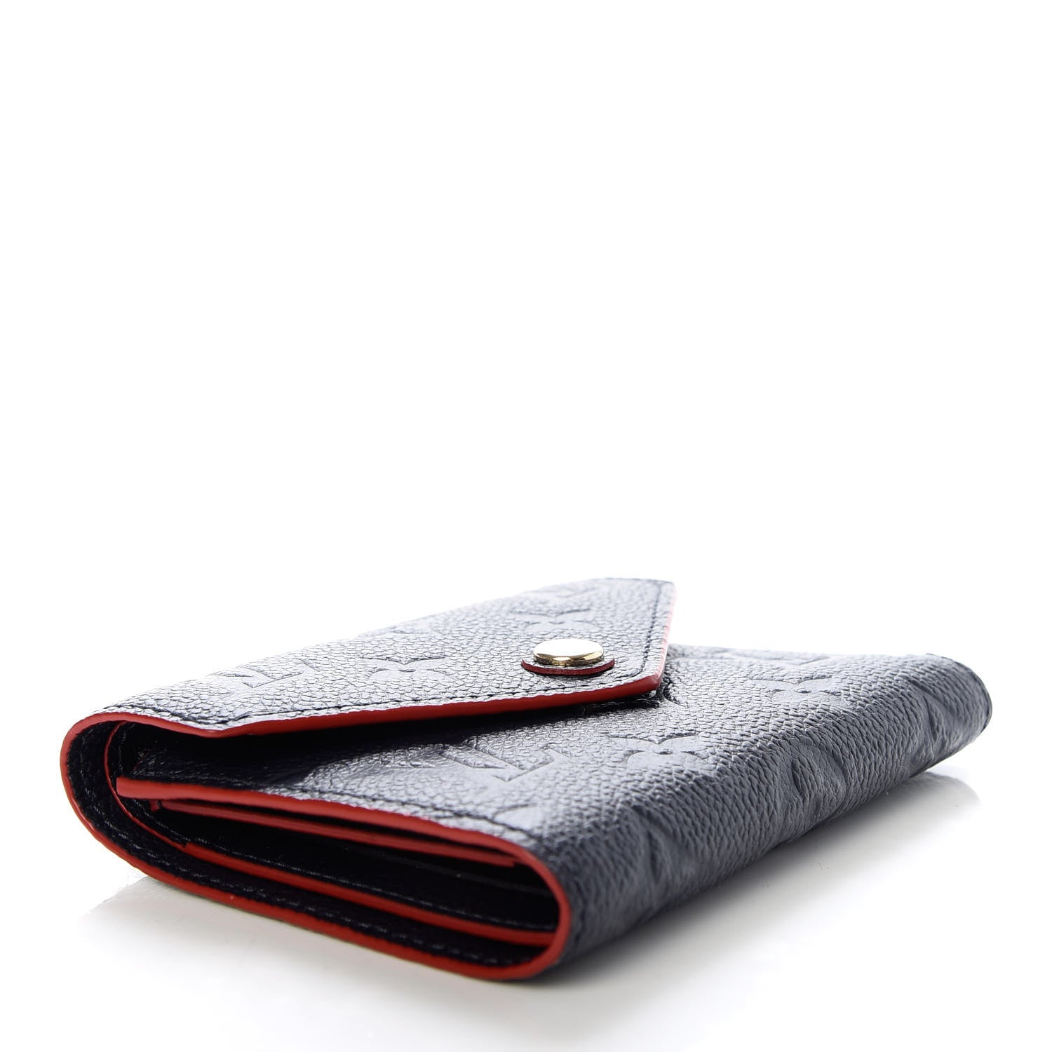 Louis Vuitton Empreinte Victorine Wallet Marine Rouge 4 of 7