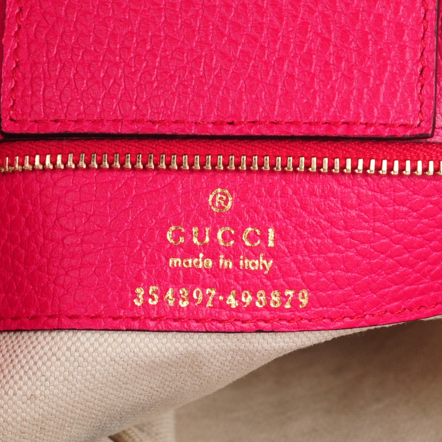 Gucci Dollar Calfskin Medium Swing Tote Blossom 6 of 7