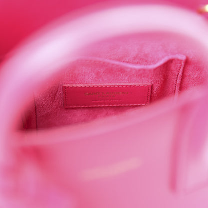 Saint Laurent Calfskin Nano Sac De Jour Bubblegum 8 of 10