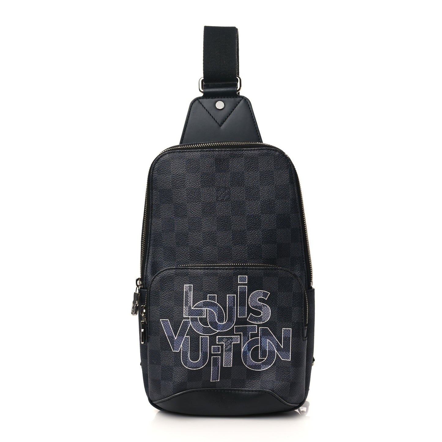 Damier Graphite Logo Avenue Sling Backpack