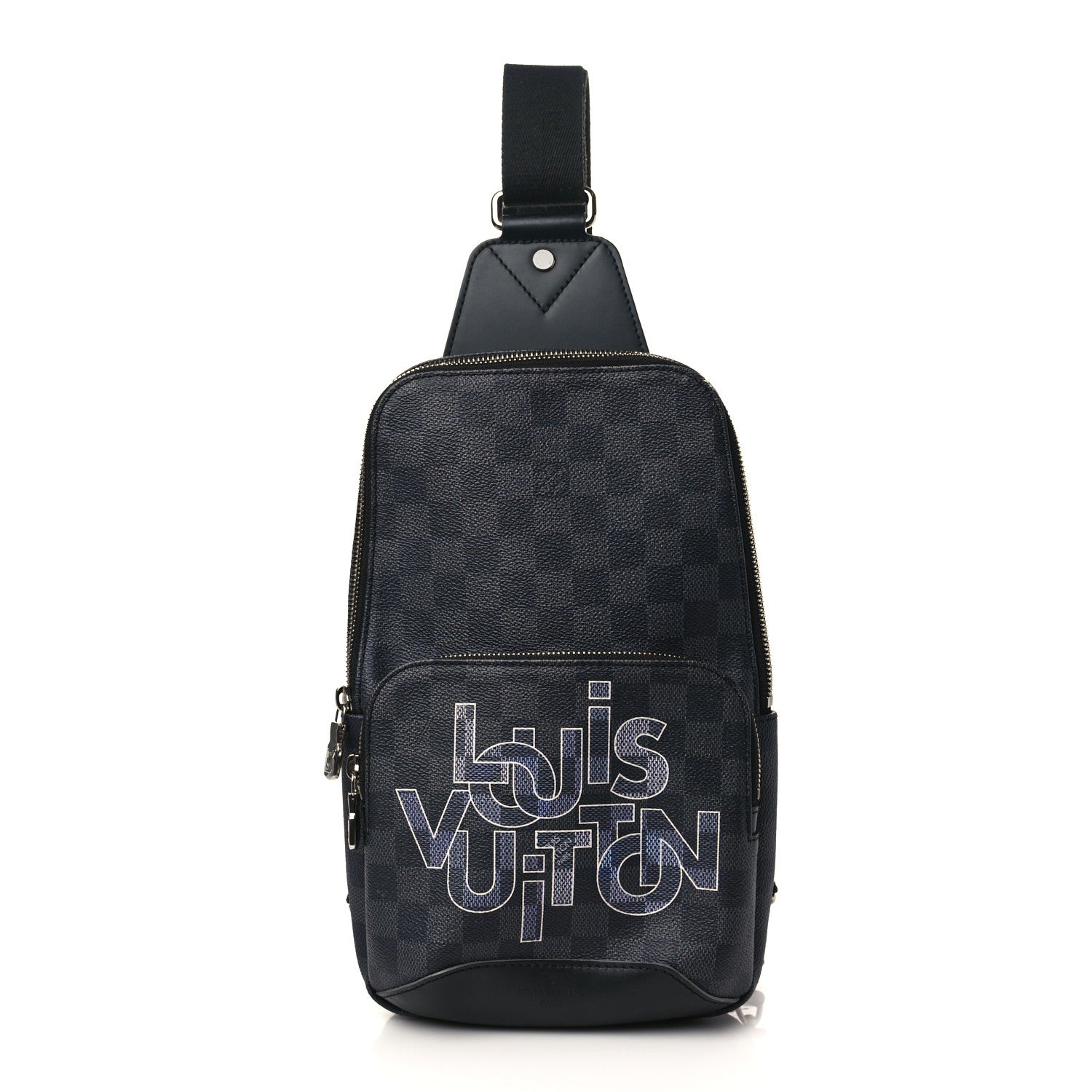 Louis Vuitton Damier Graphite Logo Avenue Sling Backpack 1 of 9