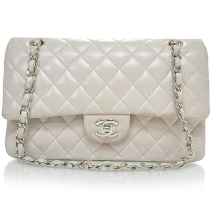 Chanel Lambskin Quilted Medium Double Flap Light Pink 1 of 10