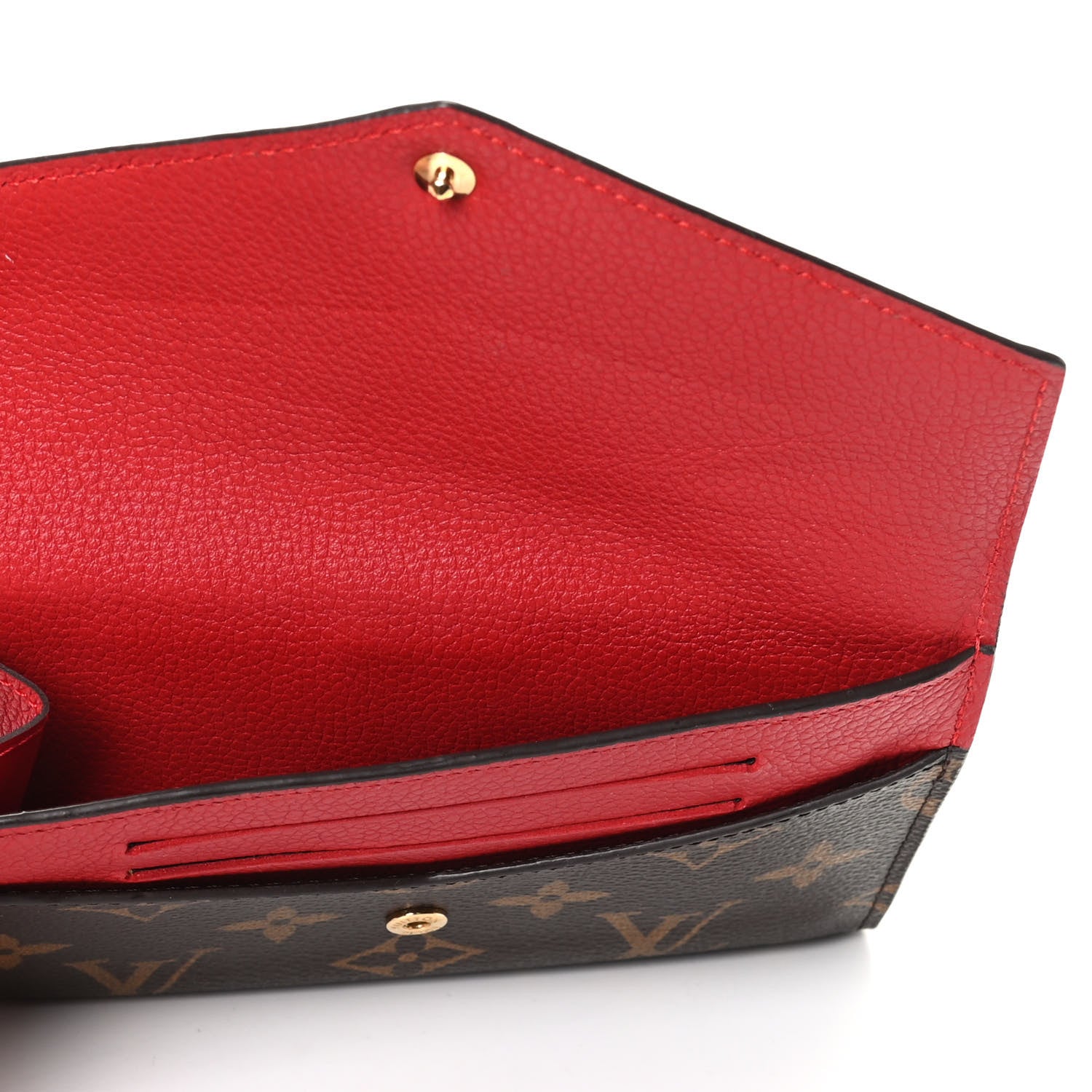 Louis Vuitton Monogram Pallas Compact Wallet Cherry 5 of 8