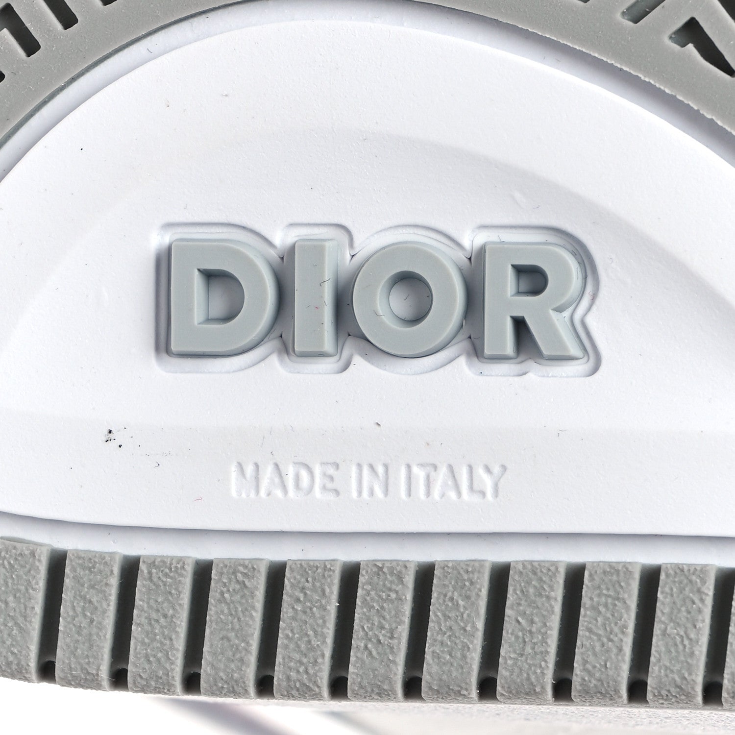 Christian Dior Smooth Calfskin Oblique Galaxy Perforated Mens B27 Mid Top Sneakers 42 Beige Blue 7 of 8