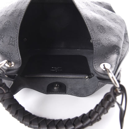 Louis Vuitton Mahina Carmel Hobo Black 5 of 9