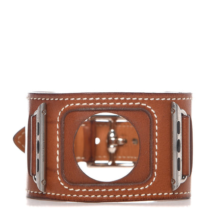 Hermes Barenia 42mm Apple Watch Band Fauve 1 of 10