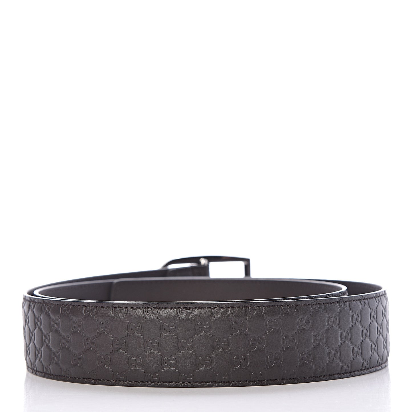 Microguccissima Belt 105 42 Dark Brown