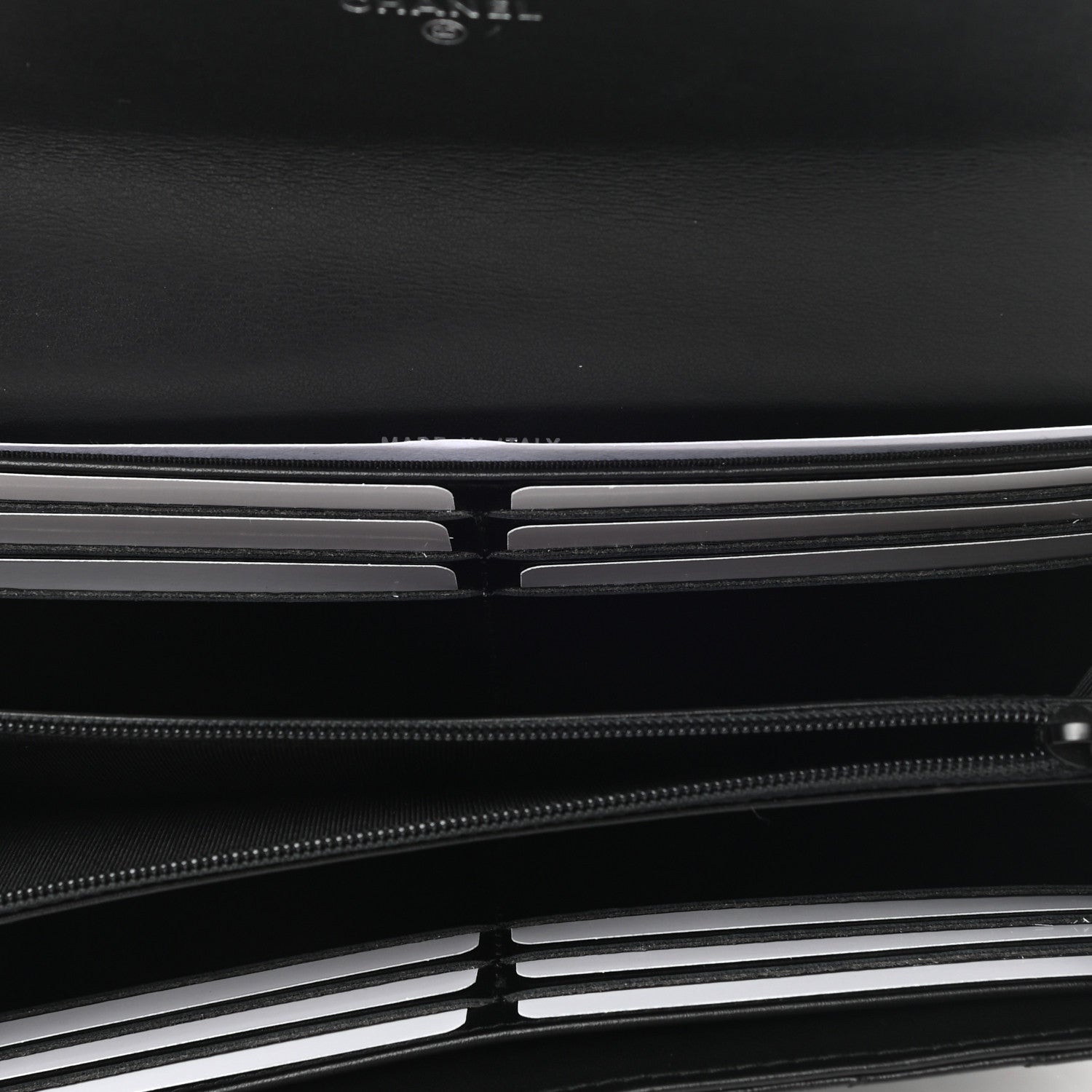 Chanel Aged Calfskin Quilted Large Reissue Gusset Flap Wallet So Black 5 of 9