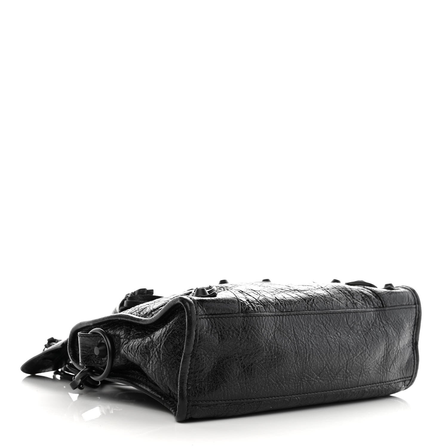 Balenciaga Agneau Arena Classic Black Hardware Mini City Black 5 of 11