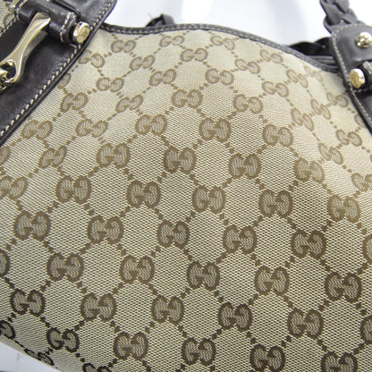 Gucci Monogram Pelham Tote Brown 10 of 10
