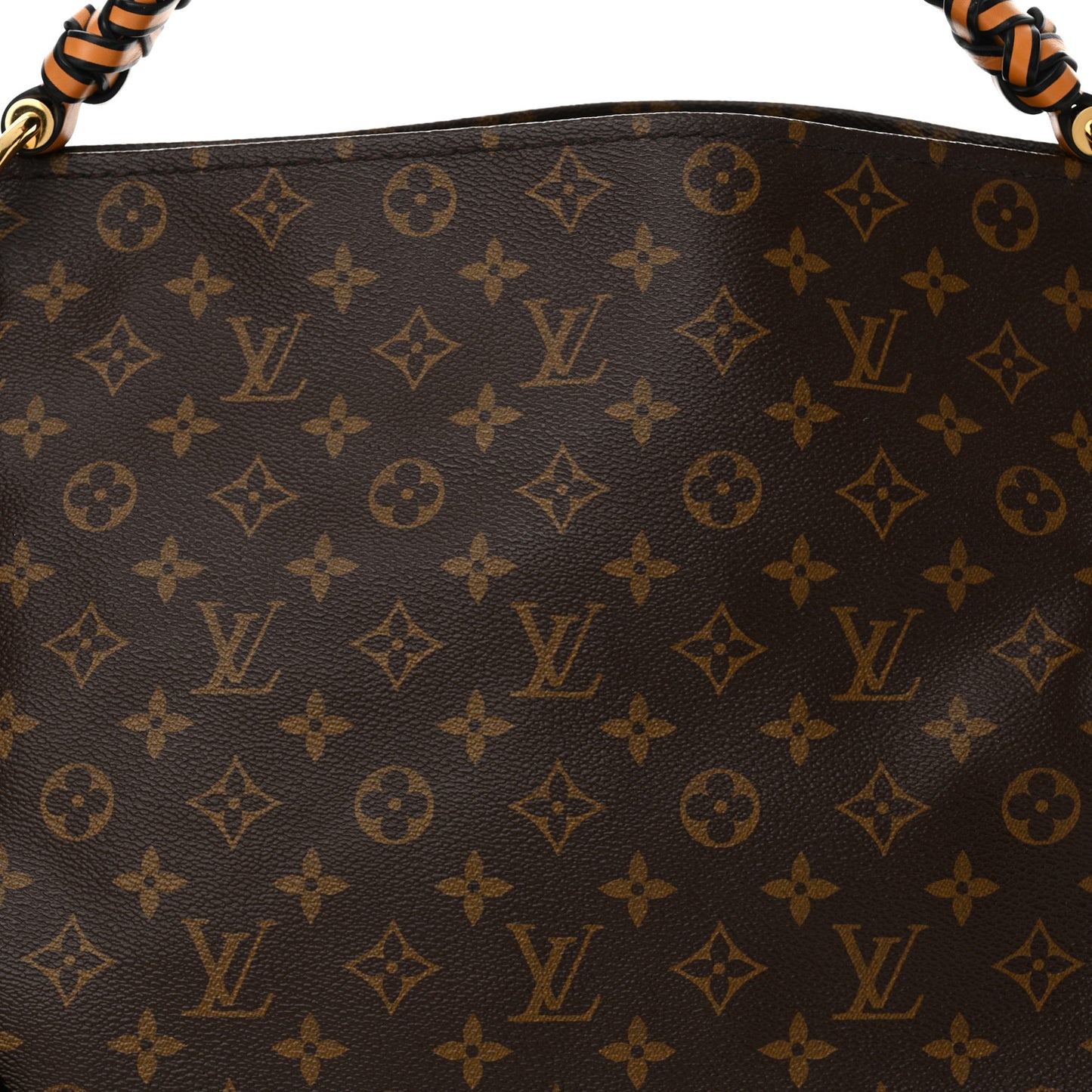 Monogram Braided Artsy MM Safran Imperial