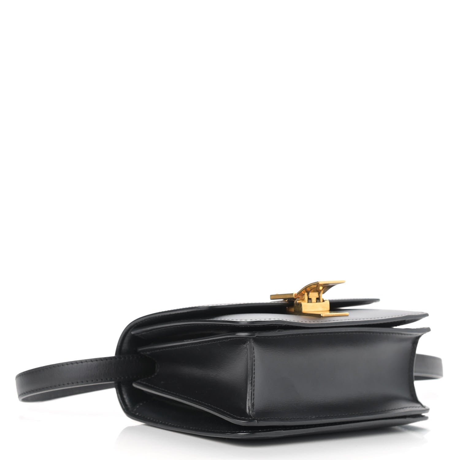 Celine Box Calfskin Small Classic Box Flap Bag Black 4 of 9