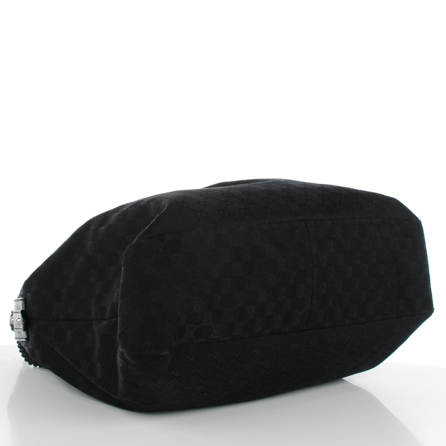 Monogram Large Horsebit Chain Hobo Black
