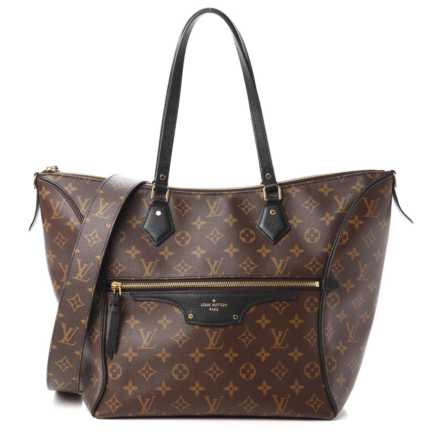 Louis Vuitton Monogram Tournelle MM Black 1 of 10