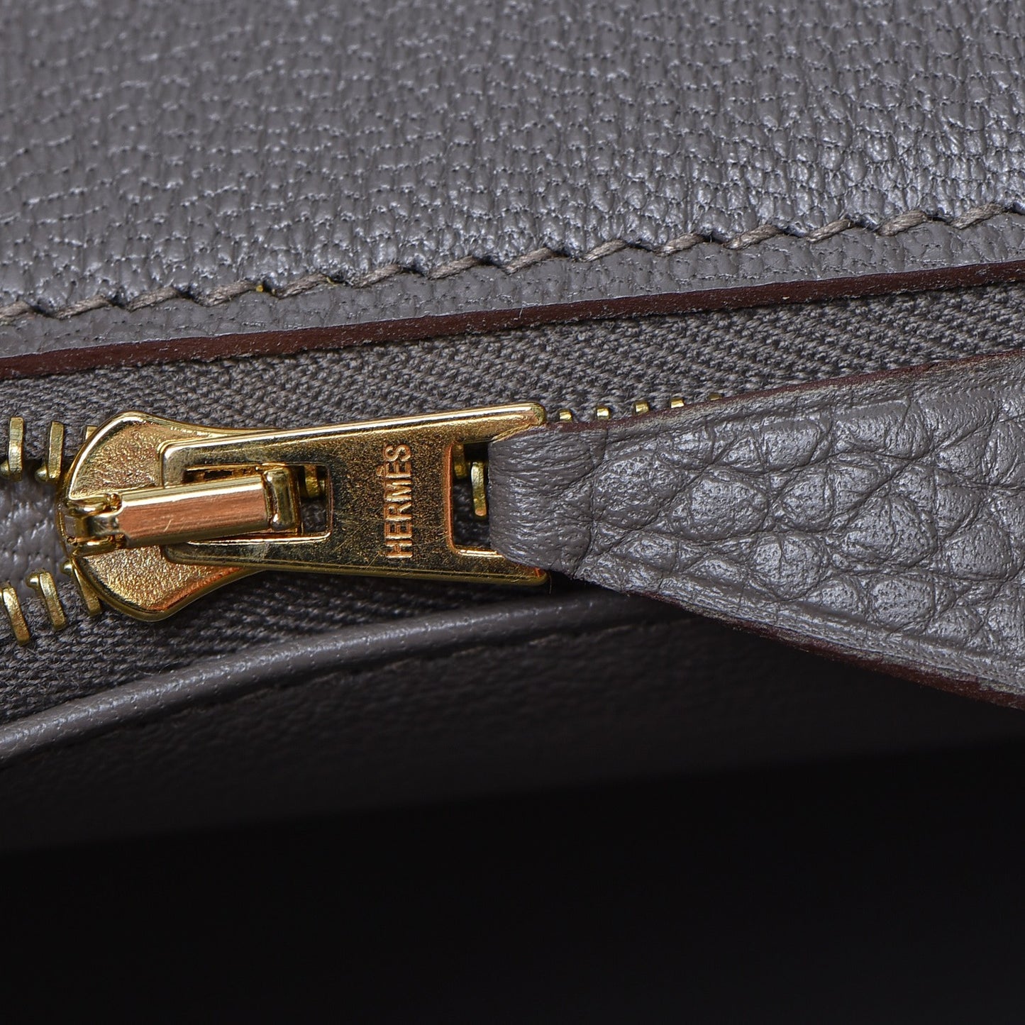 Taurillon Clemence Birkin 35 Etain
