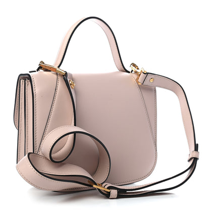 Versace Vitello Barocco Virtus Small Top Handle Shoulder Bag Pink 3 of 8