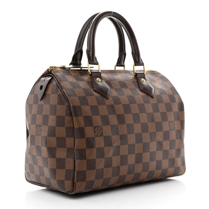 Louis Vuitton Damier Ebene Speedy 25 3 of 10