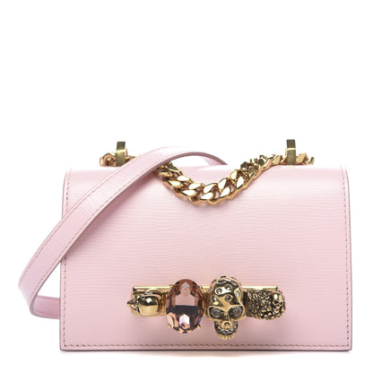 Alexander McQueen Lizard Embossed Calfskin Knuckle Crossbody 1 of 10