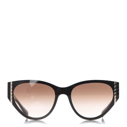 Chanel Acetate Cat Eye Sunglasses 6054 Brown 2 of 9