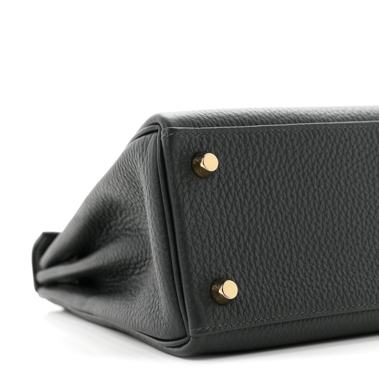 Hermes Togo Kelly Retourne 25 Vert Fonce 9 of 11