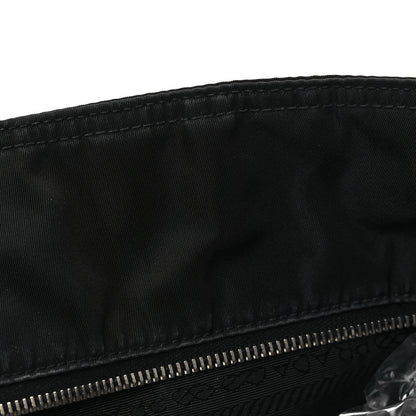 Prada Tessuto Nylon Soft Calfskin Tote Black 13 of 13