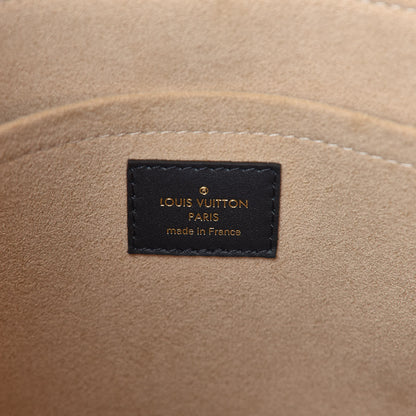 Louis Vuitton Calfskin Monogram On My Side MM Laurier Green Toffee Latte Beige 8 of 10