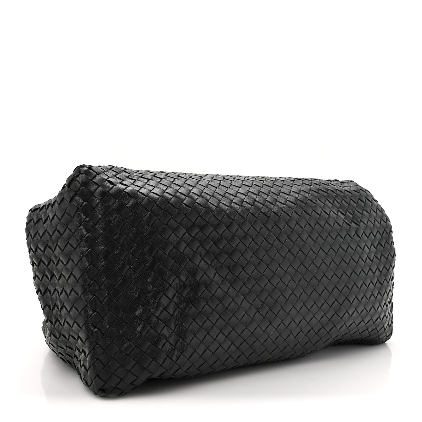 Nappa Intrecciato Large Cesta Tote Black