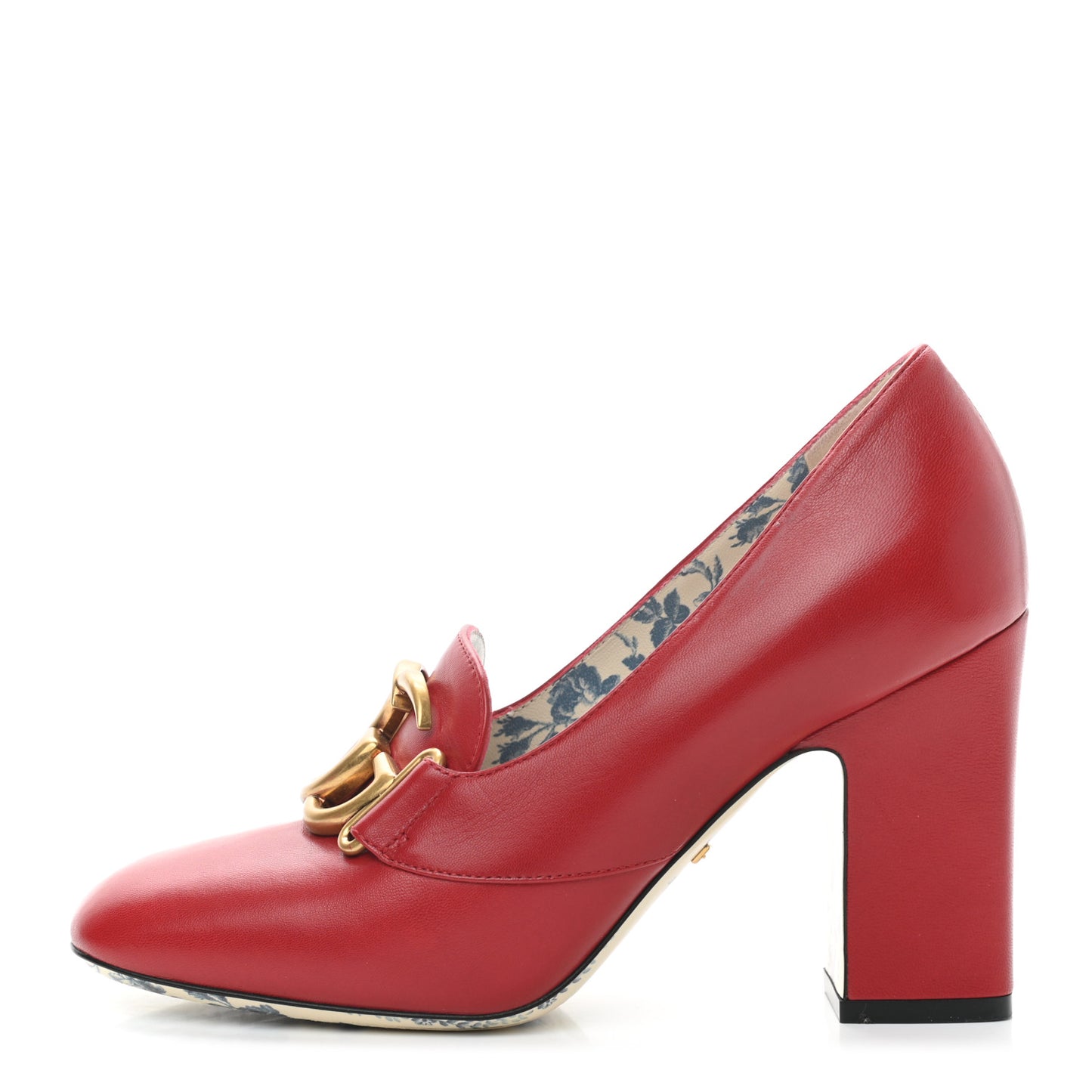 Malaga Kid GG Victoire 95mm Loafer Pumps 36 Hibiscus Red