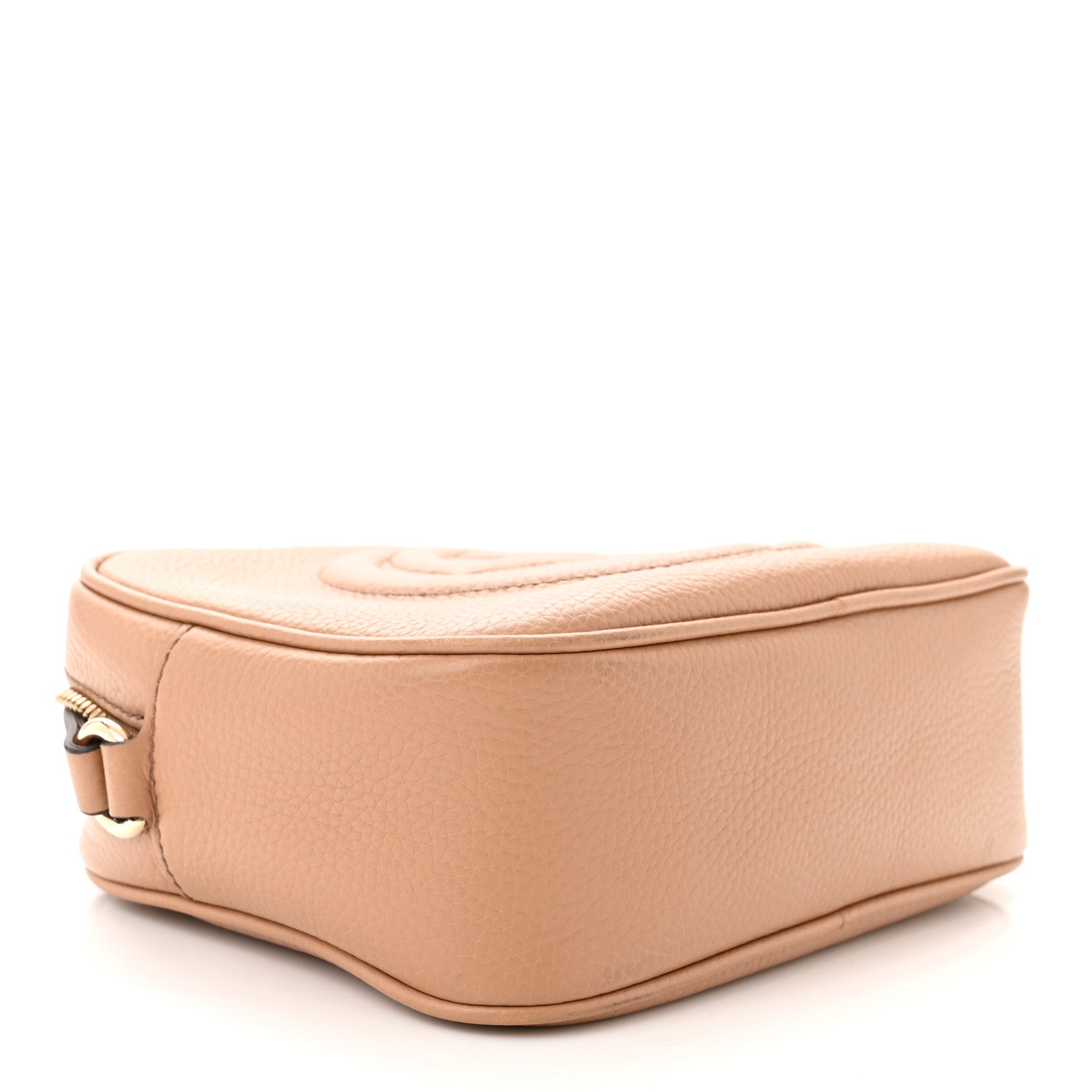 Gucci Pebbled Calfskin Small Soho Disco Bag Camelia 4 of 16