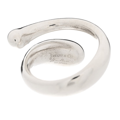 Tiffany Sterling Silver Elsa Peretti Teardrop Ring 51 5.75 4 of 6