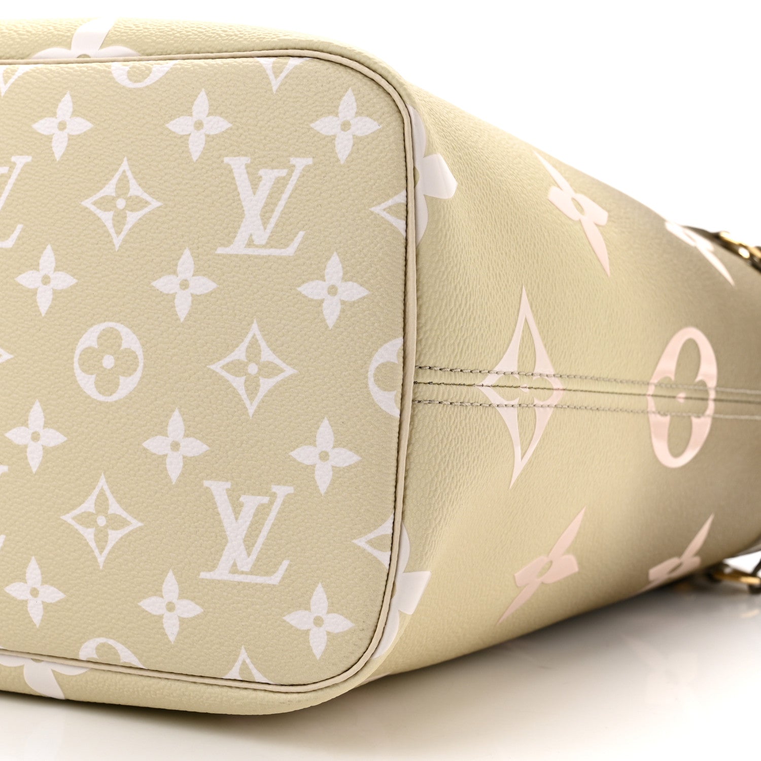 Louis Vuitton Monogram Giant Spring In The City Neverfull MM Sunset Kaki 10 of 10