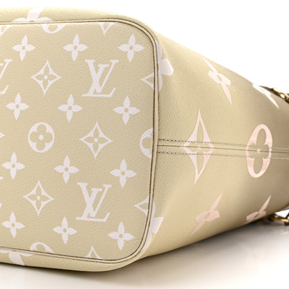 Louis Vuitton Monogram Giant Spring In The City Neverfull MM Sunset Kaki 10 of 10