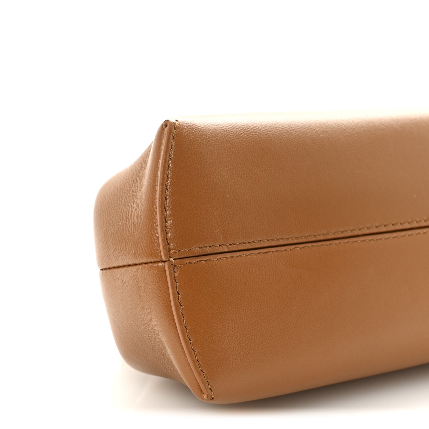 Shiny Nappa Small Fendi First Caramello