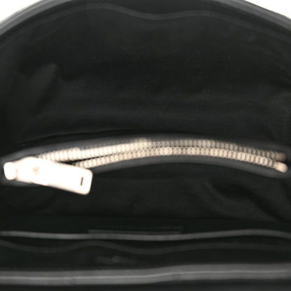Saint Laurent Calfskin Y Quilted Monogram Small Loulou Chain Satchel Black 5 of 10