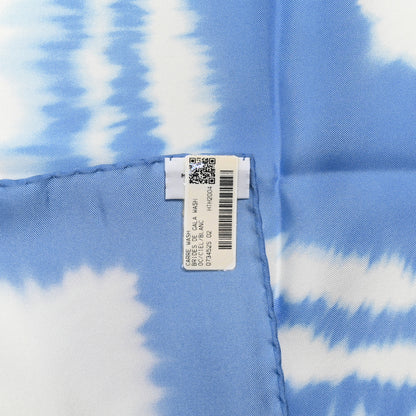 Hermes Silk Brides De Gala Wash Scarf 90 Ciel Blanc 3 of 4